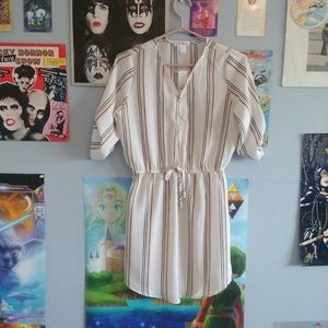 Stripped summer dress